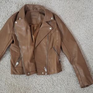Womens leather jacket